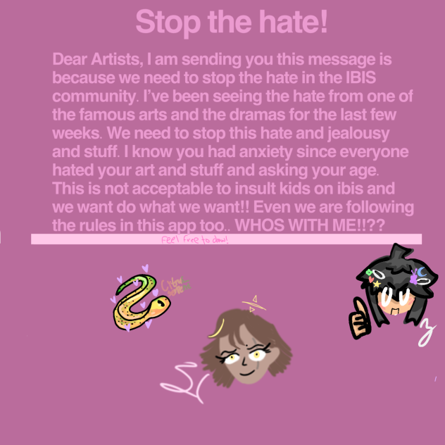 Stop hate!