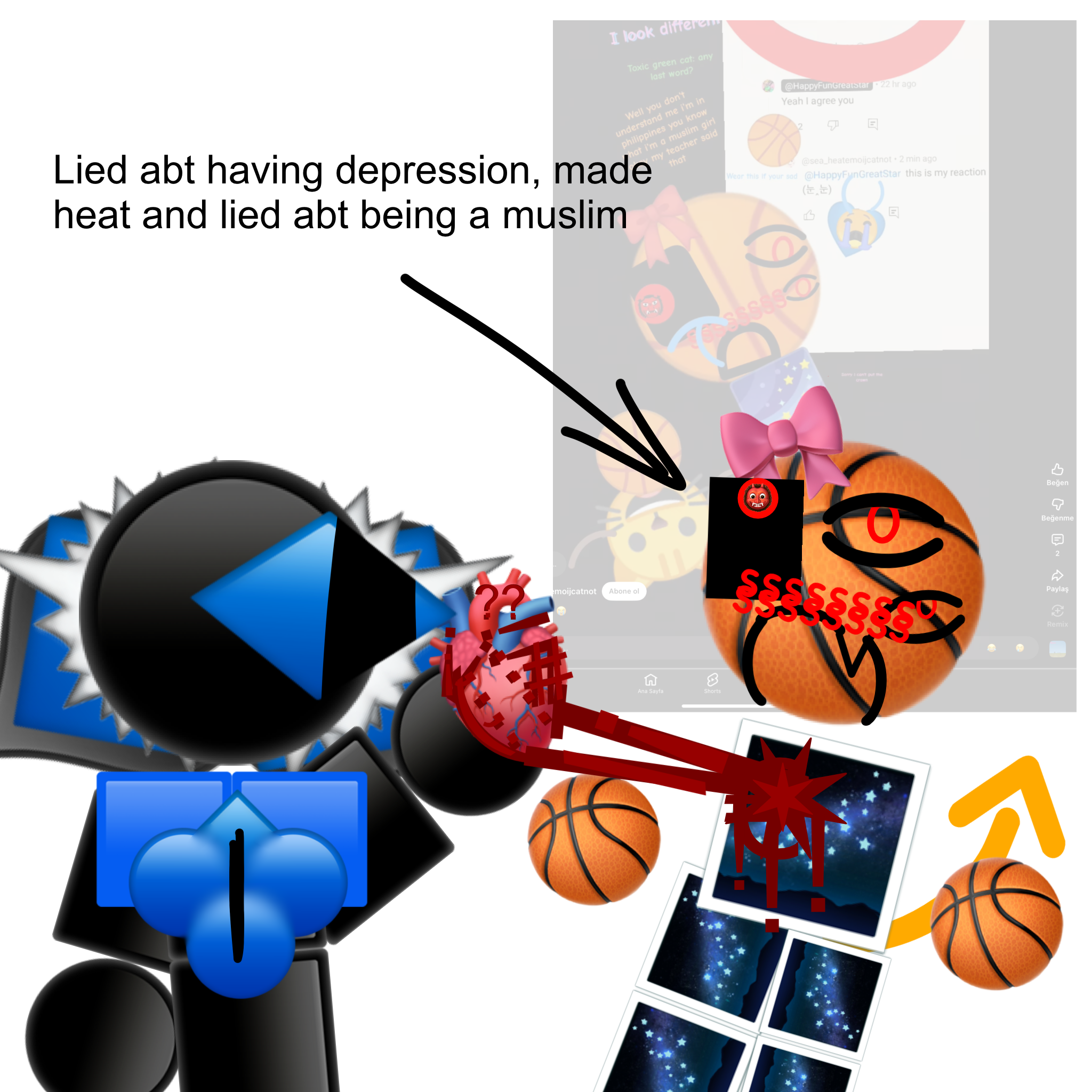 heartless moron - ibisPaint