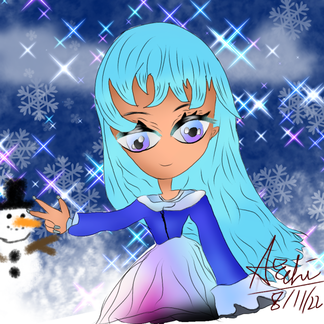 Christmas drawing