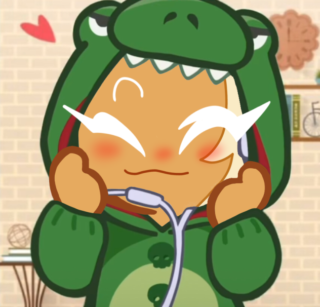 Roguefort in a dino onesie 💀
