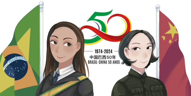 50 anos da relação Brasil-China→中国巴西50年