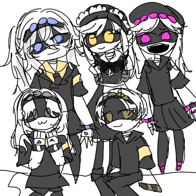 敵キャラ組