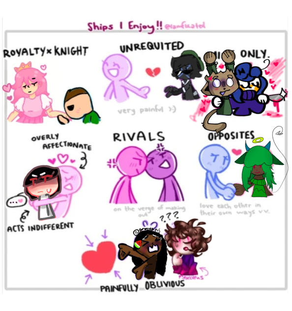 collab (yes I changed my ocs hair)