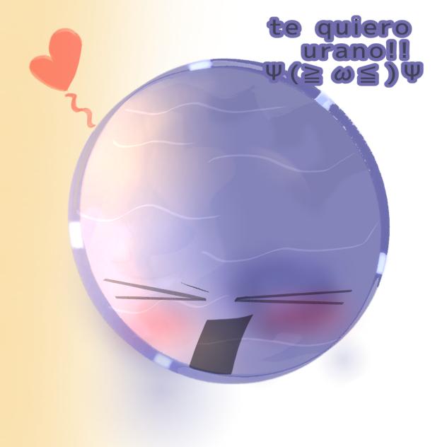 neptuno le dice te quiero a urano