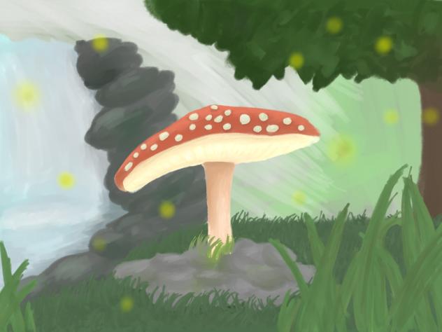 one hour challenge, mushroom