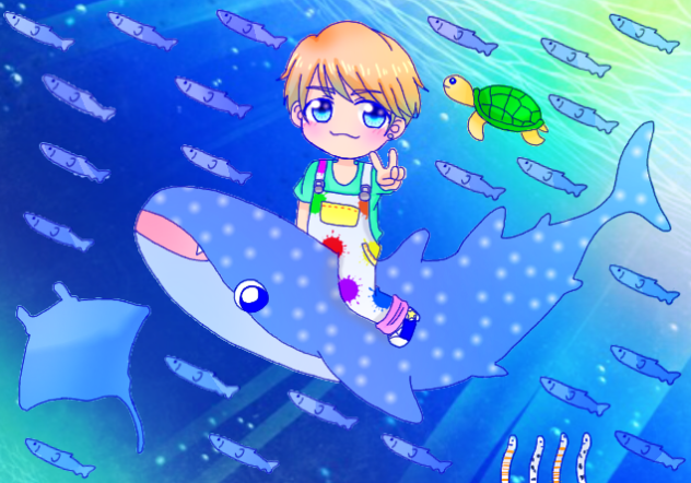 ジンベイザメと推しアイドルくん