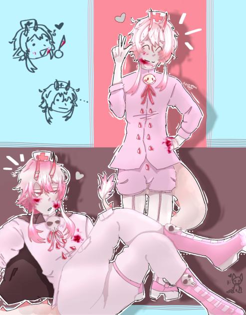Just two silly guys X3 - ibisPaint