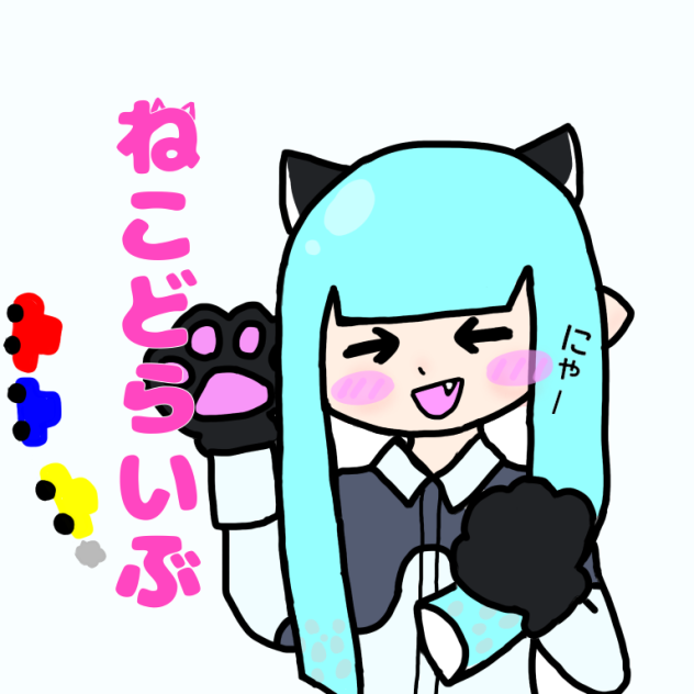 スプラトゥーン ガール 猫耳 Ibispaint