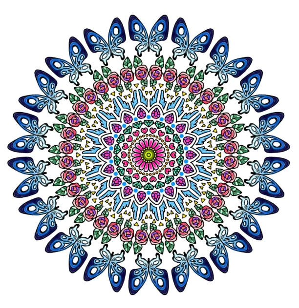 バタフライ　サークルアート　過去作品