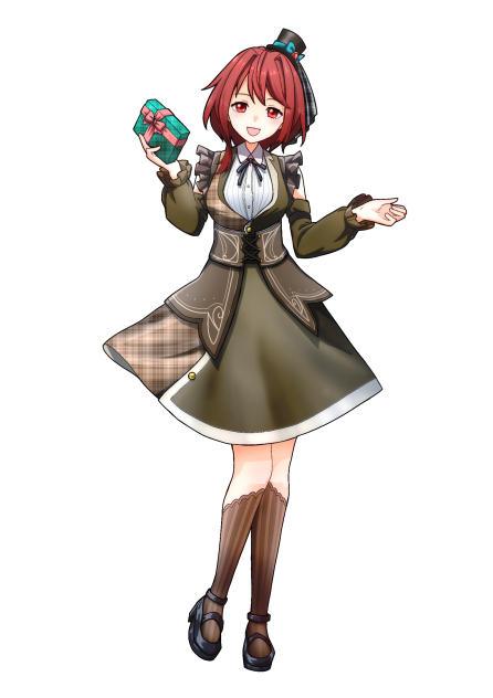 小倉あんこちゃんバレンタイン衣装