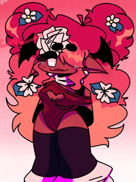 •Rose Tint Girlfriend - Redraw•