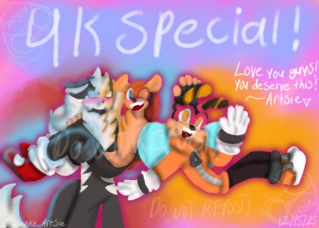 C&M 4k Special drawing!