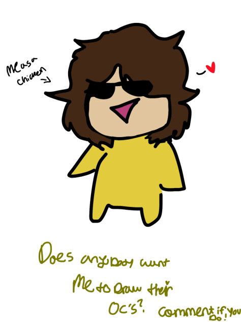 Does anybody want me to draw their oc’s