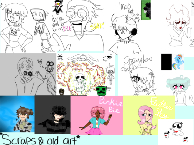 Scraps and old art