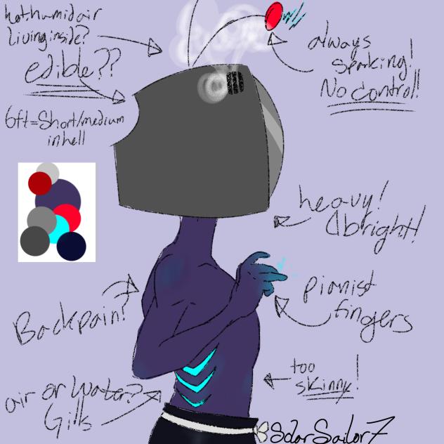 Bix Vox redesign Page with Alastors note