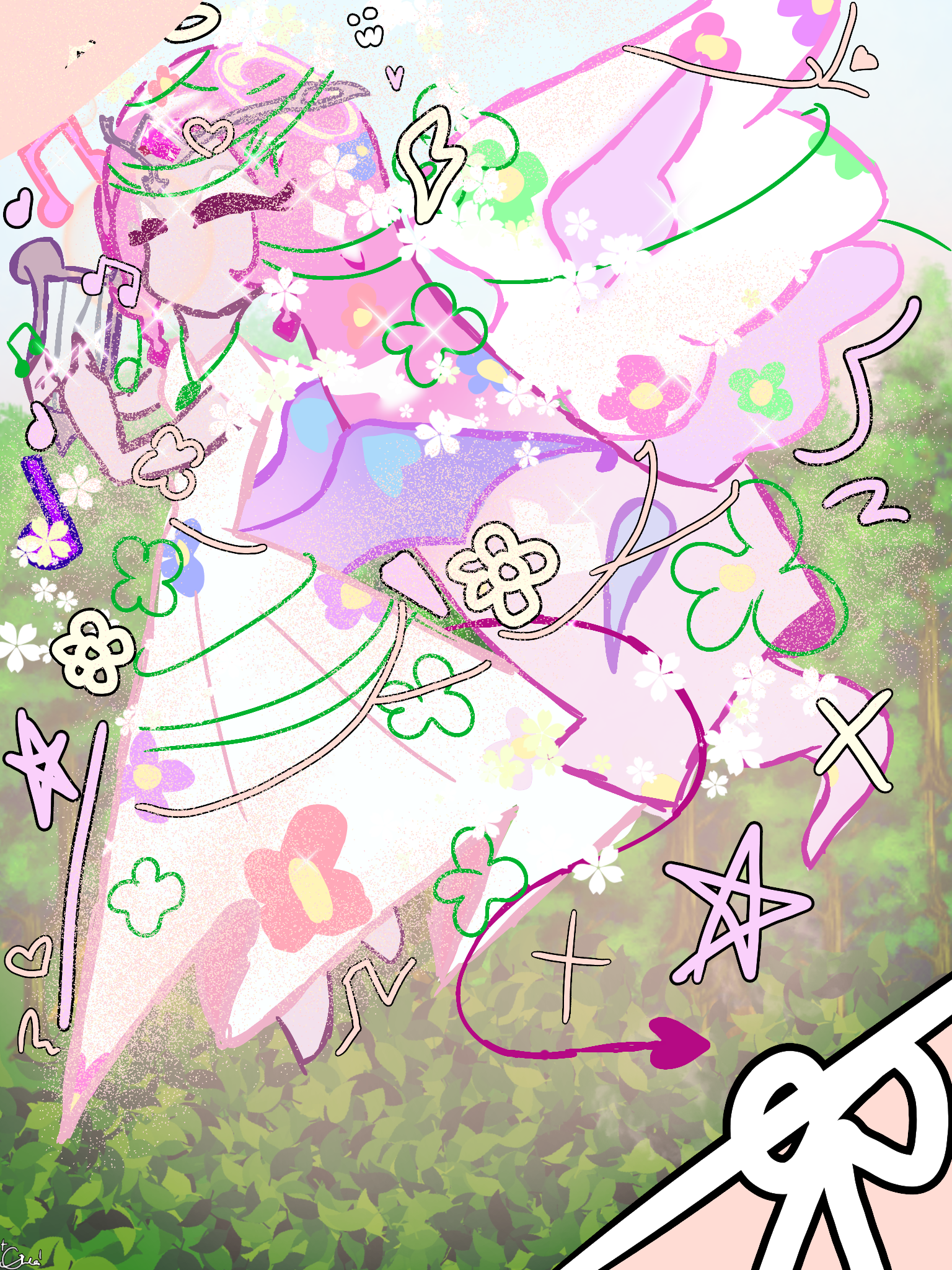 🌹 🩷 😇 🪽 - ibisPaint