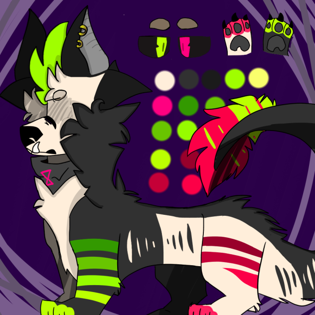 New Oc Reference Sheet [needs a name!] - ibisPaint