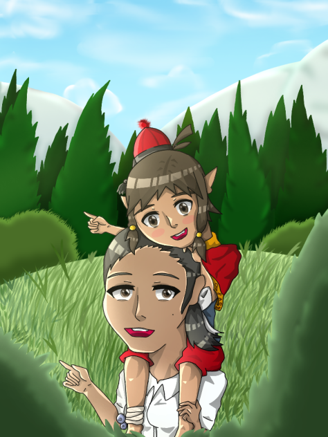 Let's go there💕 - ibisPaint