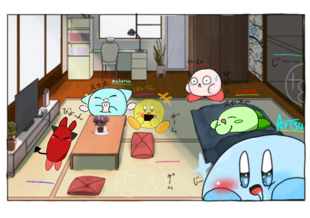 カービィ合作でーす！