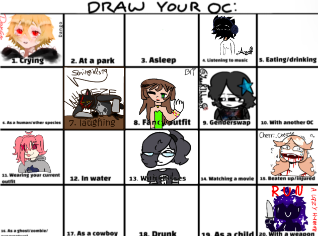 draw ypur oc collab