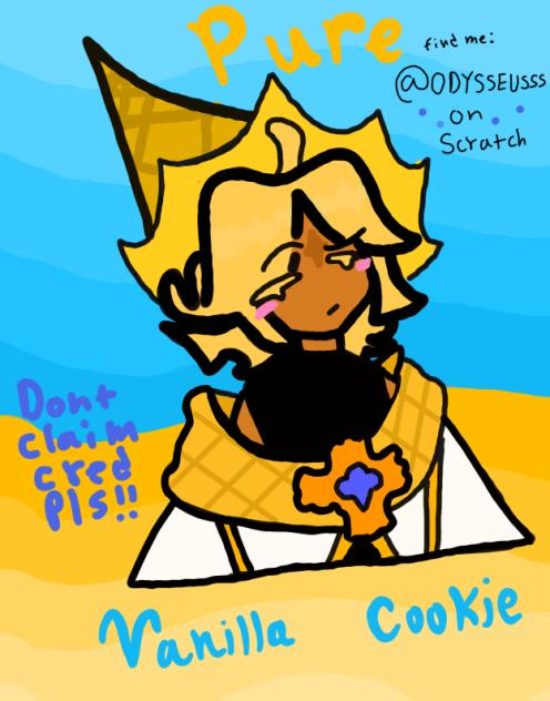Pure vanilla cookie!