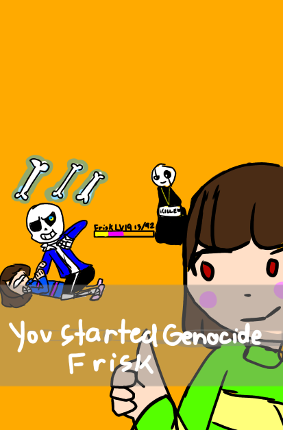 Draw The Undertale Squad 1