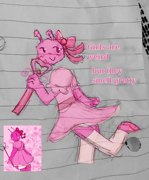 drawing this thing my friend sent
