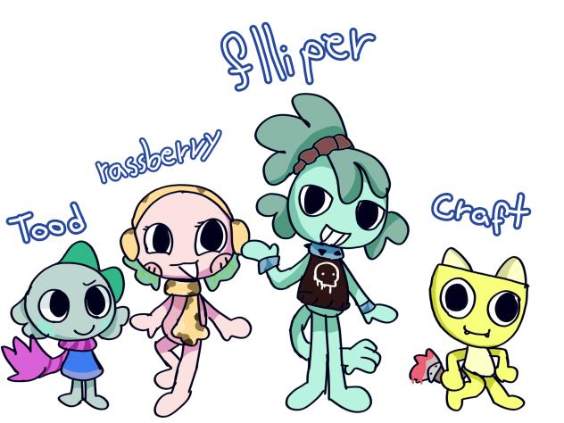 me and my siblings oc