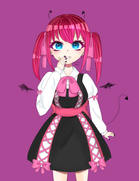 小悪魔な女の子