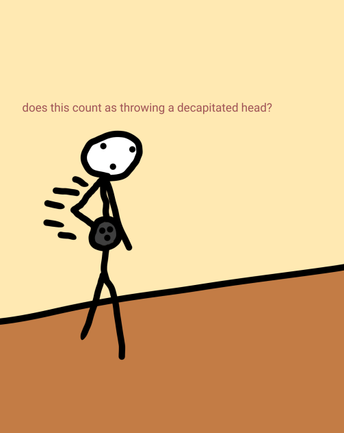 It looks like a child's head.