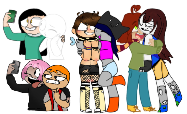 Two Person Selfie - A Collab