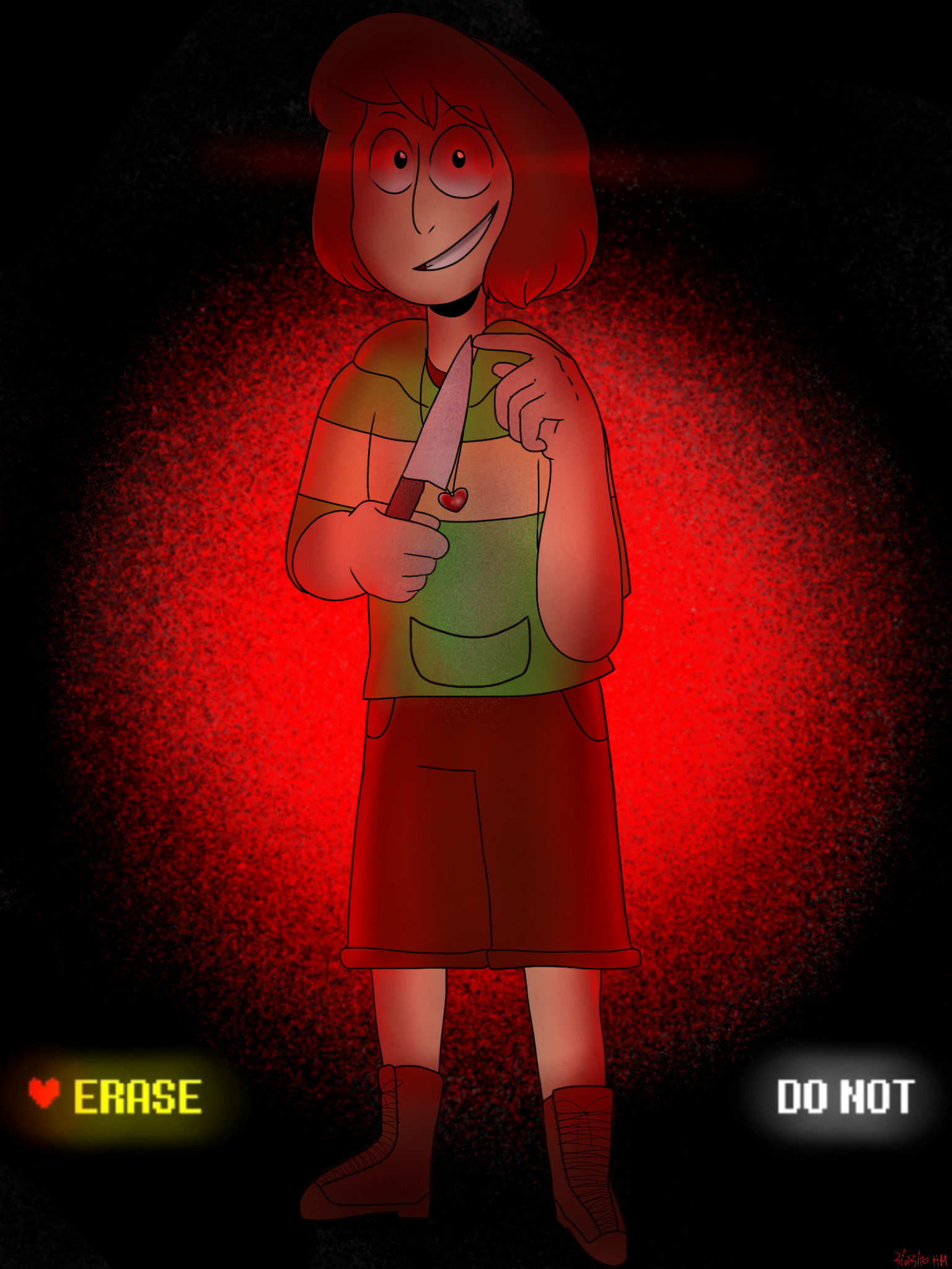 Chara - Undertale Speed Draw - ibisPaint