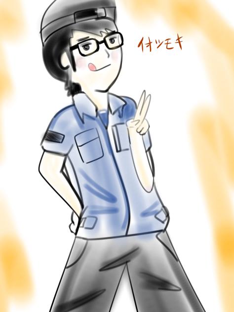 最後はピース(^^)