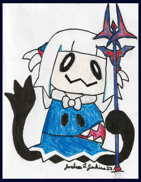 Mimikyu as Gawr Gura