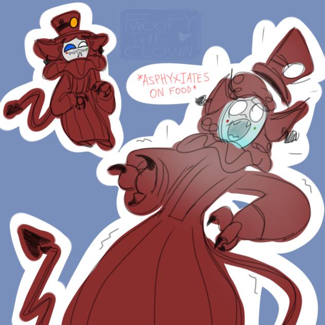 Fwoofy choking doodles