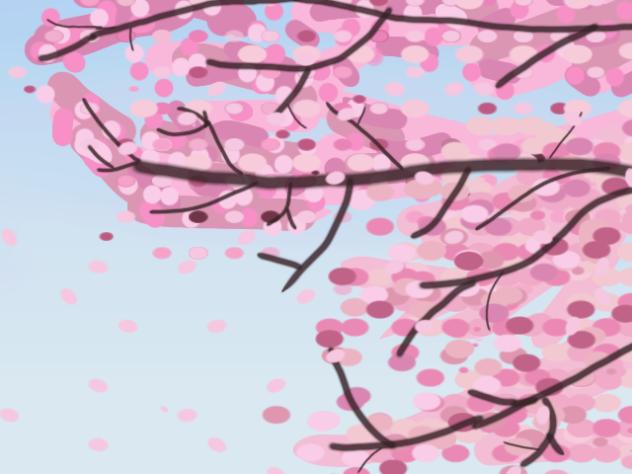 Sakura tree - ibisPaint