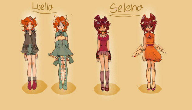 luella and selena new ref sheet