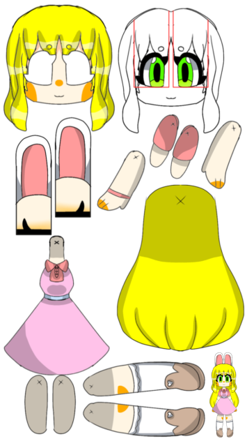 Moving Paper Dolls Kemi