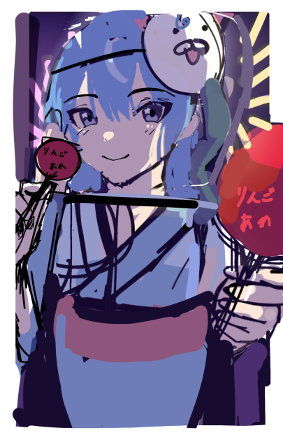 すいちゃんと夏祭り！（途中）