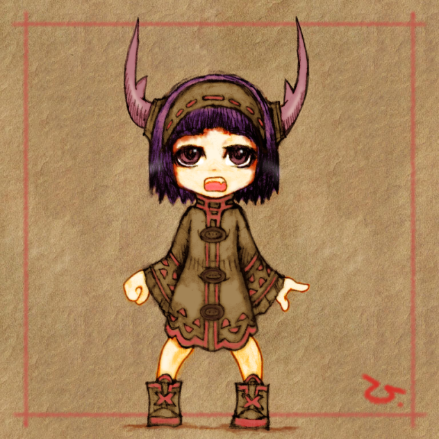 色付きノイズちゃん