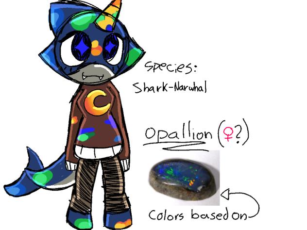 opallion (an oc, i guess-)