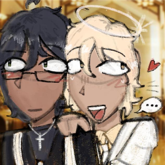Angel and priest