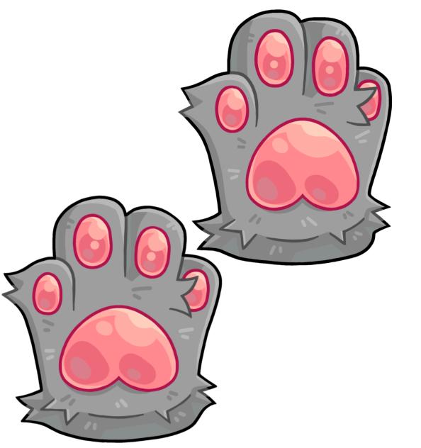 body asset for my character paw glove