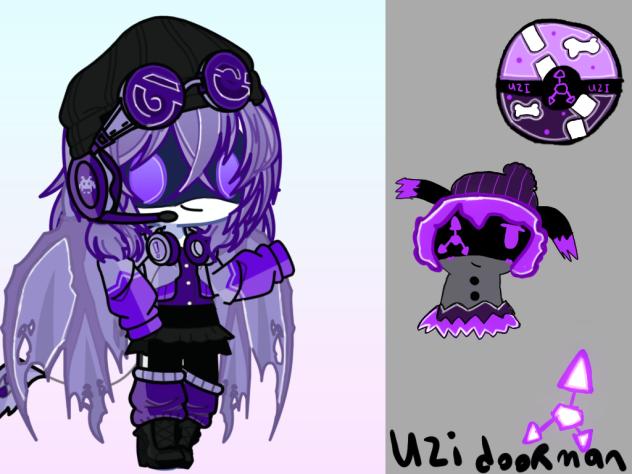 Uzi & Her Custom Mimikyu MyPokemon era