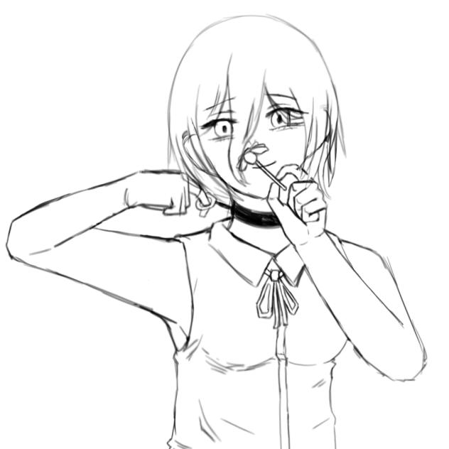 レゼ 塗り絵 - ibisPaint