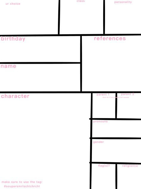 souper smaert schol character sheet!