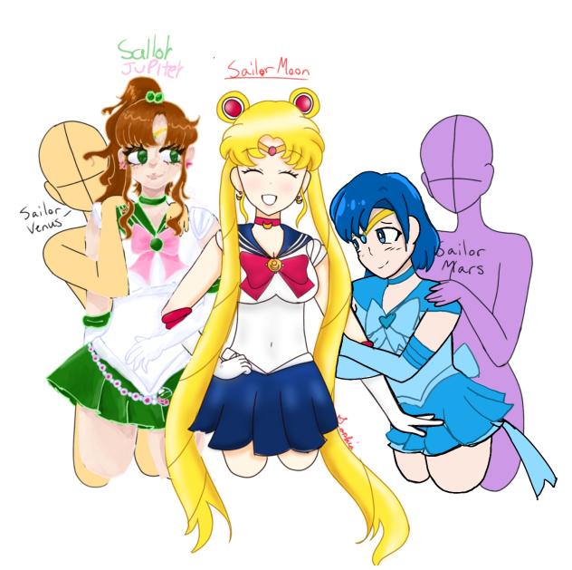 Sailor Moon collab with Sophie!