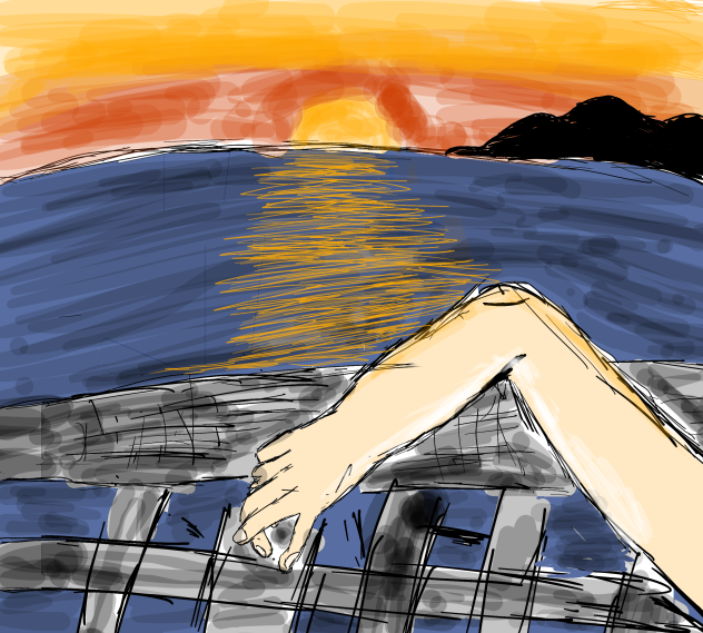 Acciaroli's sea