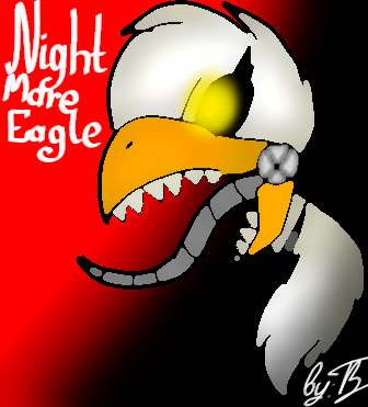 SpeedPaint. Nightmare Eagle (FNaE)