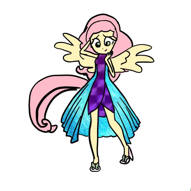 Flutter shy!